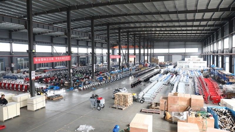 Shanghai Yuegong Fluid Equipment Co., Ltd. productielijn van de fabrikant