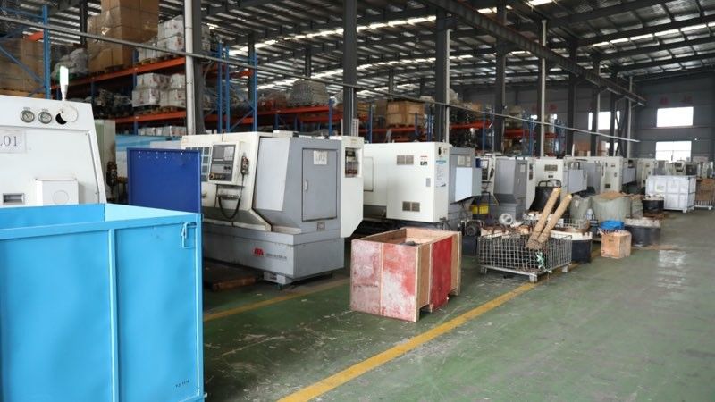 Shanghai Yuegong Fluid Equipment Co., Ltd. productielijn van de fabrikant